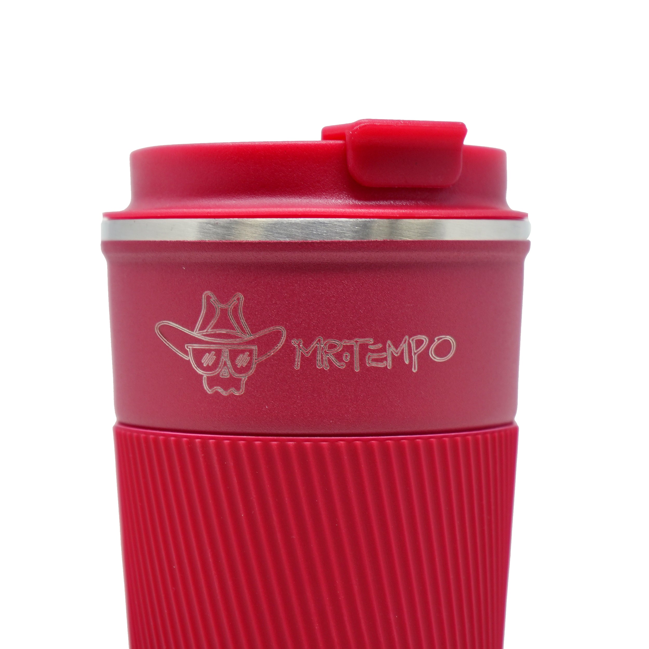 Mr.Tempo Thermo Travel Mug (Red)