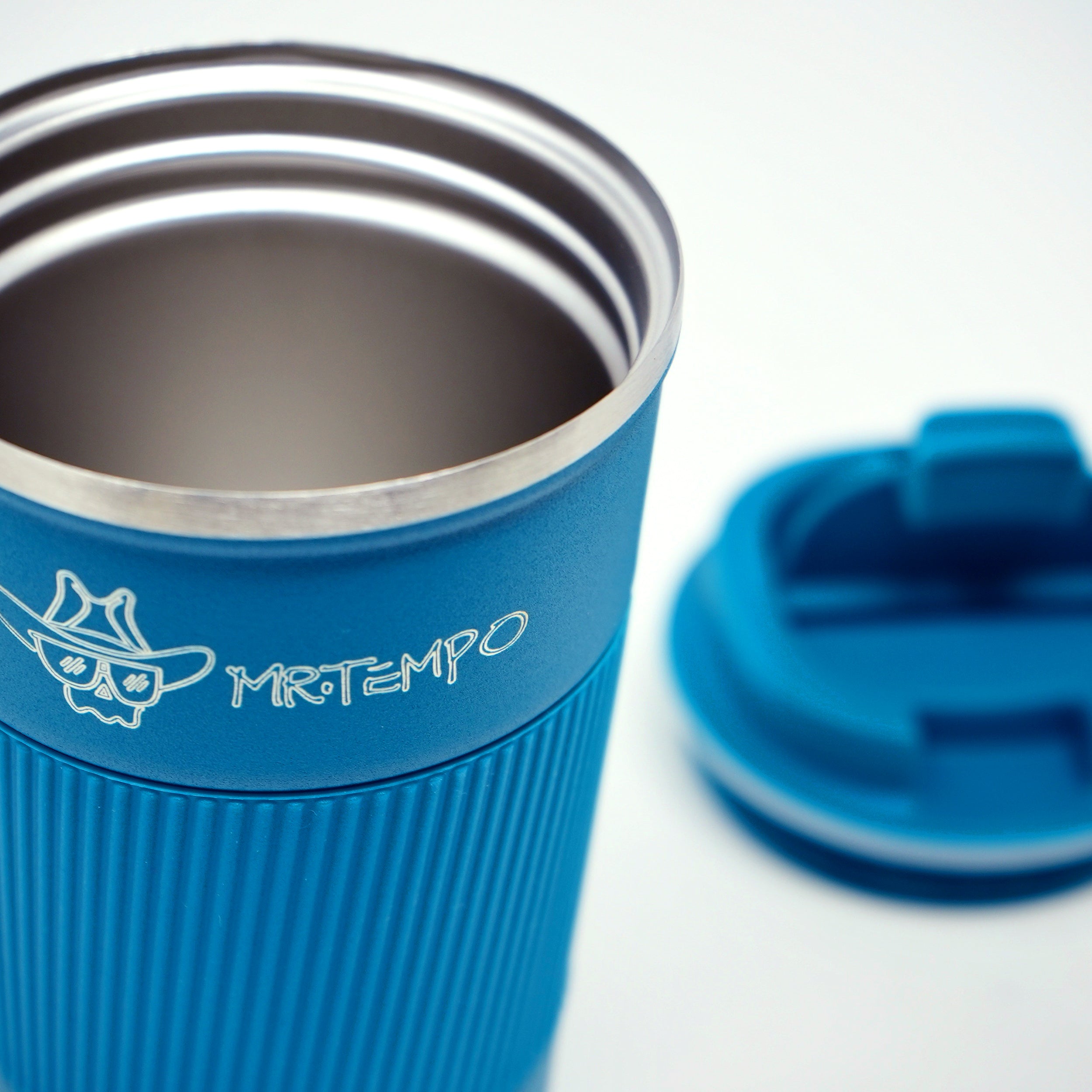 Mr.Tempo Thermo Travel Mug (Blue)