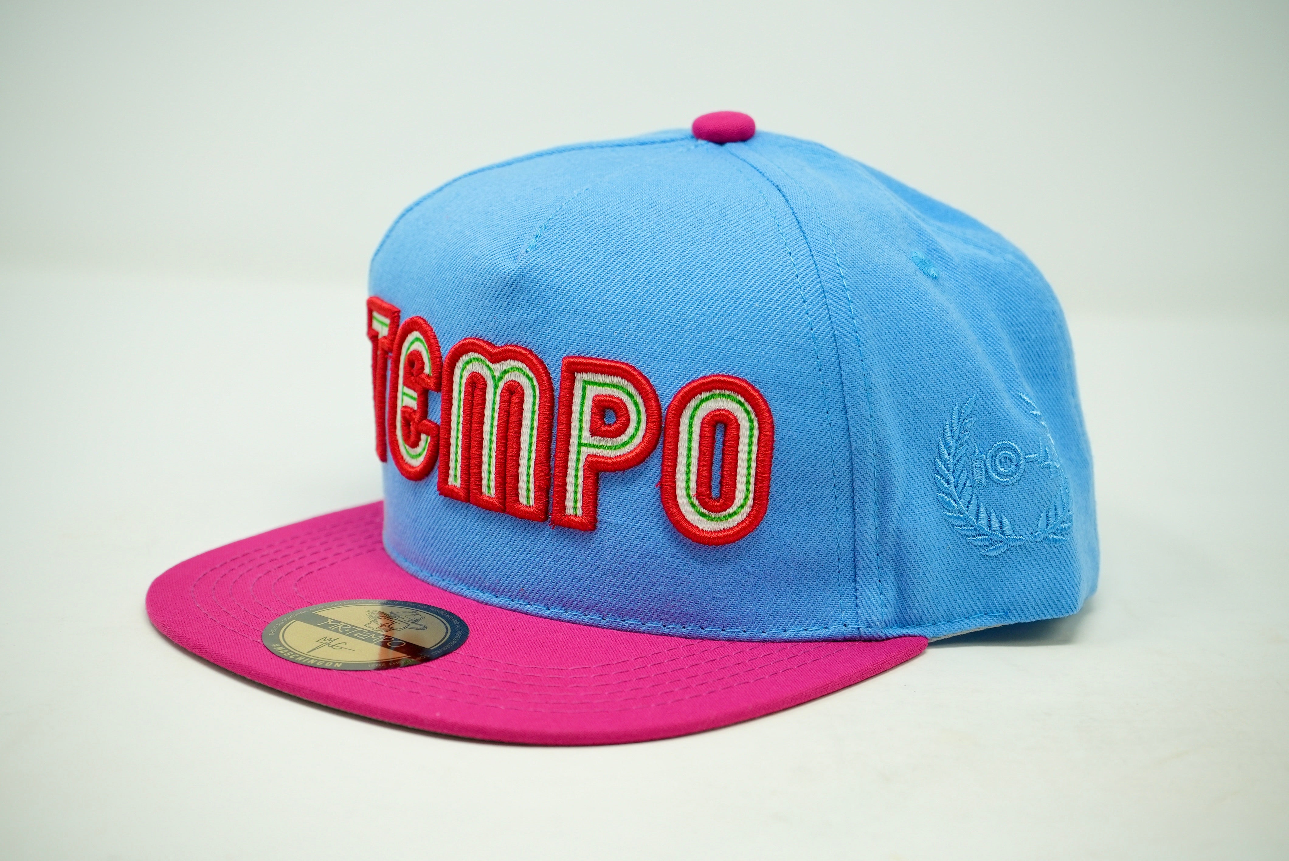 Mr. Tempo Pink/Blue Hat