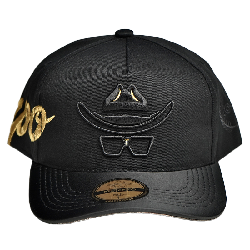 Mr. Tempo Black and Gold Hat