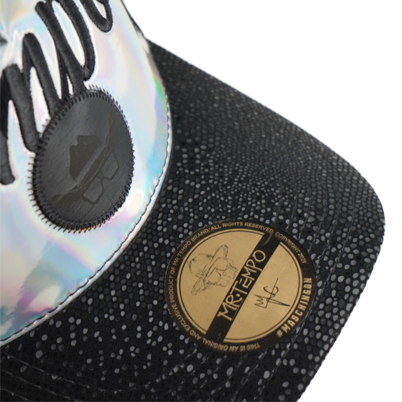 Mr. Tempo Silver Metallic Hat