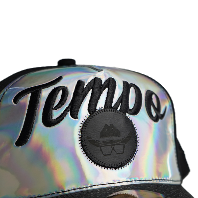 Mr. Tempo Silver Metallic Hat