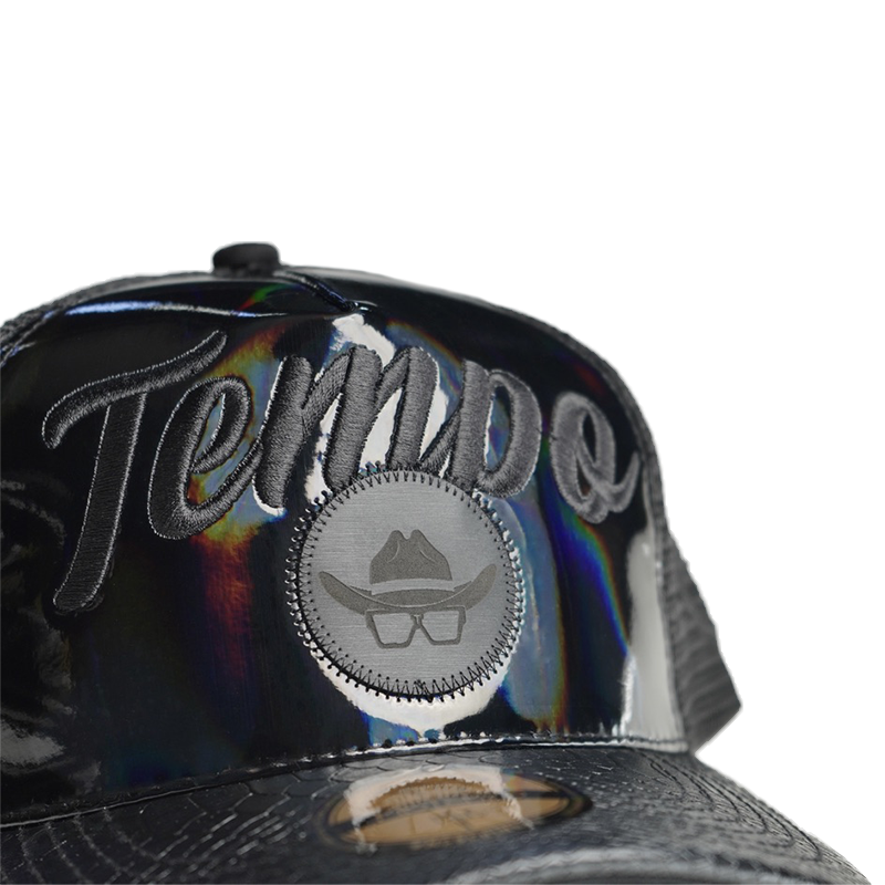 Mr. Tempo Black on Black Hat