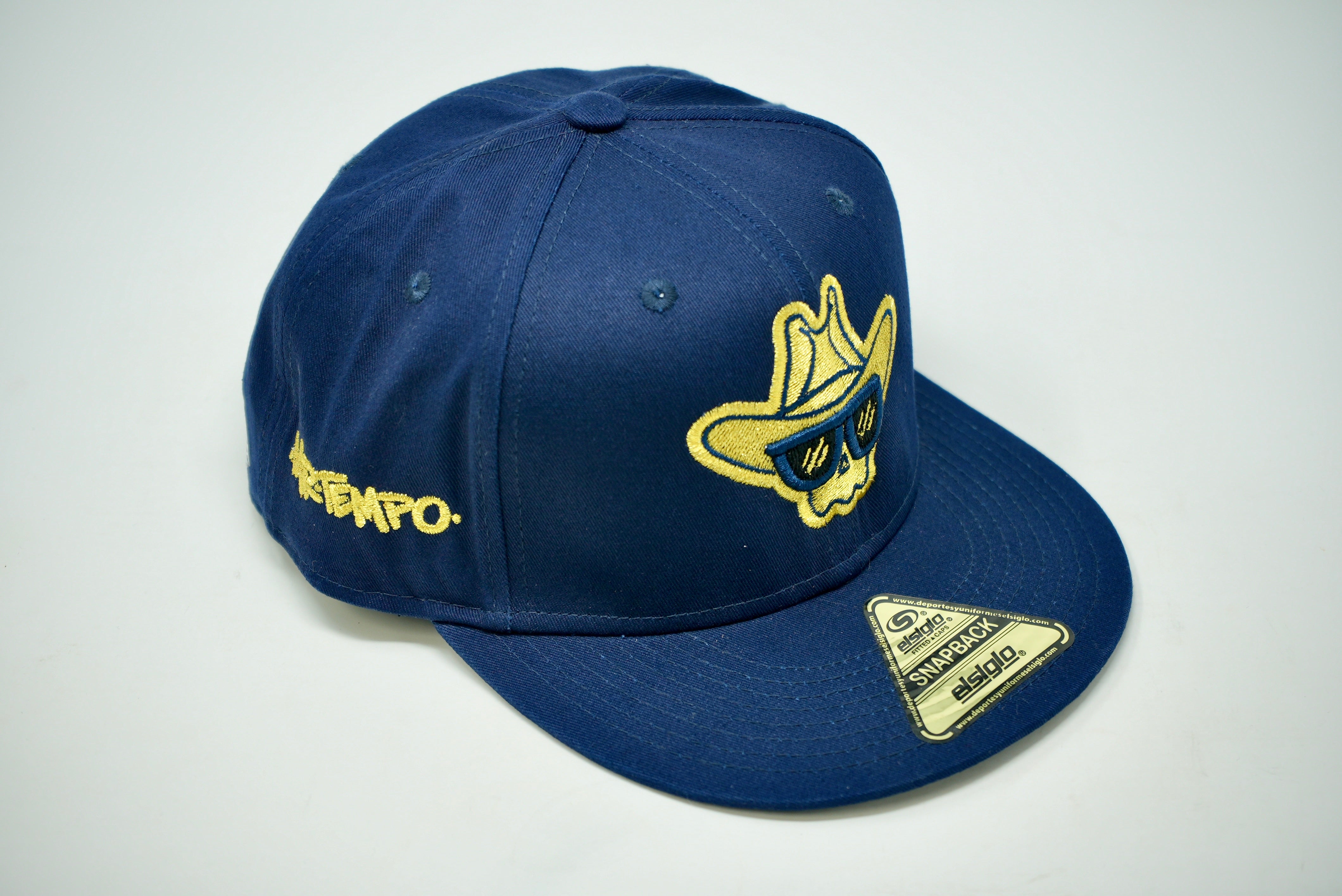 Mr.Tempo Blue/Gold Hat