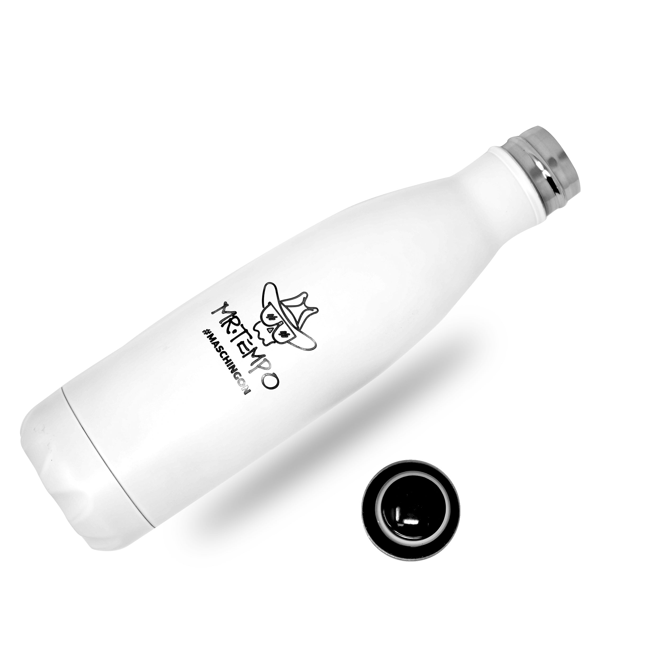 Mr.Tempo Water Bottle (White)